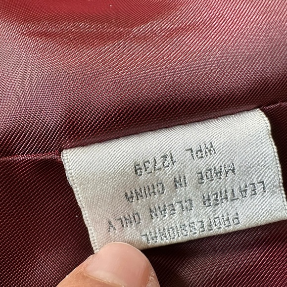 Charles Klein  Men's  L Black Genuine Soft  Leather Blazer Zip Front Jacket Coat - Picture 9 of 11